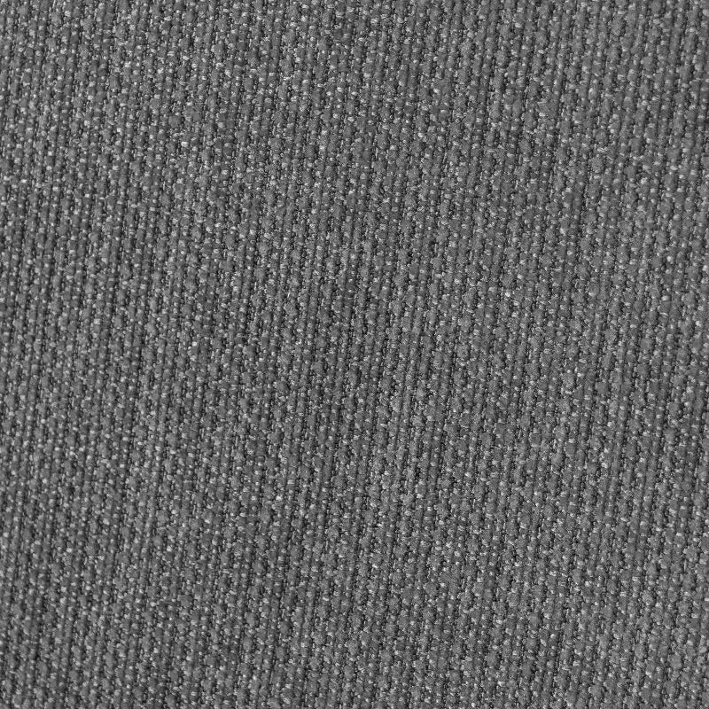 Fauteuil surdimensionné en chenille, une place, color-block bleu / gris / jaune