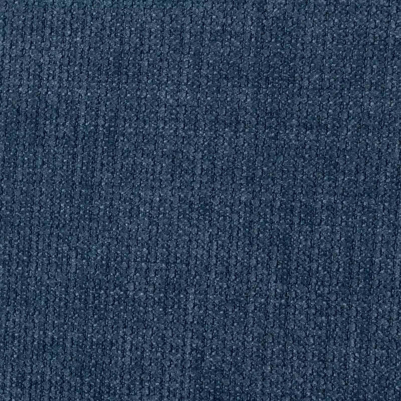 Fauteuil surdimensionné en chenille, une place, color-block bleu / gris / jaune