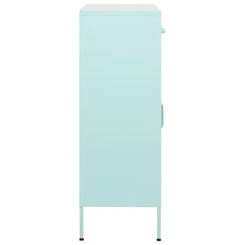 Armoire de rangement en acier, multicolore, 2 portes 1 étagère, montage par une personne