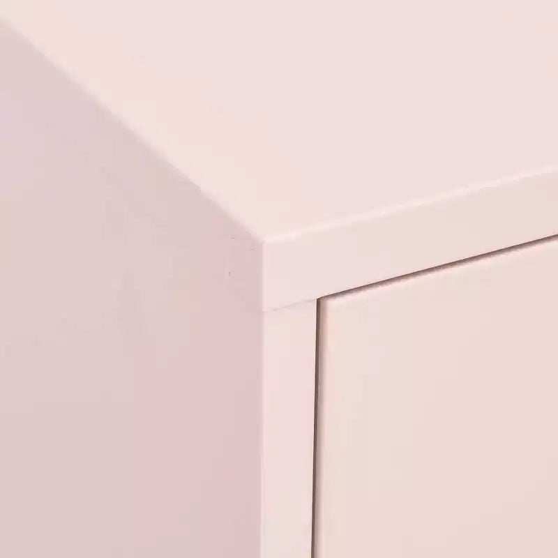 Armoire de rangement en acier, multicolore, 2 portes 1 étagère, montage par une personne