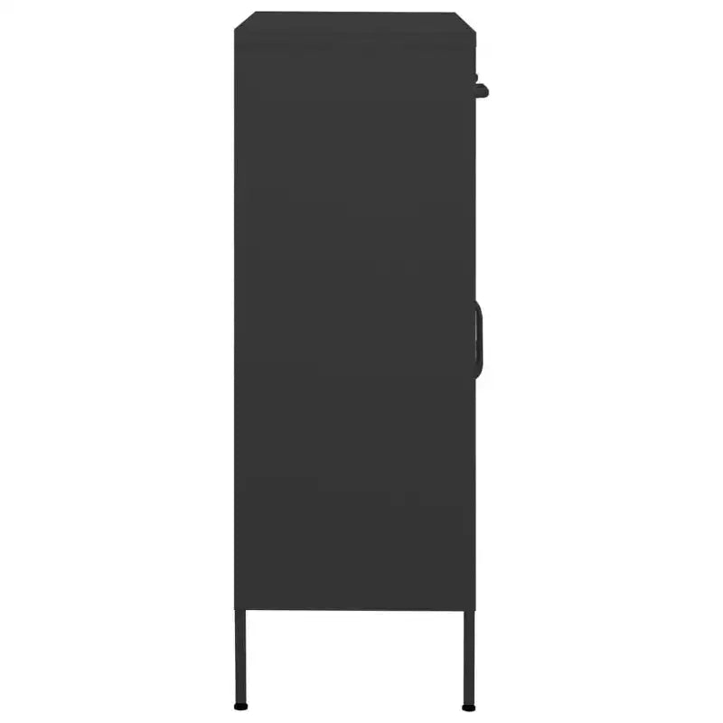 Armoire de rangement en acier, multicolore, 2 portes 1 étagère, montage par une personne