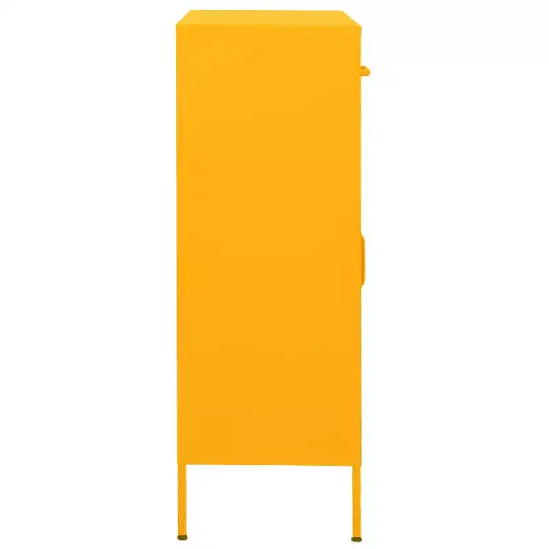 Armoire de rangement en acier, multicolore, 2 portes 1 étagère, montage par une personne