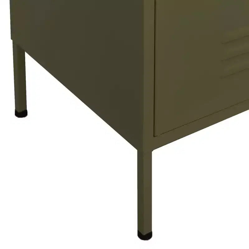 Armoire de rangement en acier, multicolore, 2 portes 1 étagère, montage par une personne