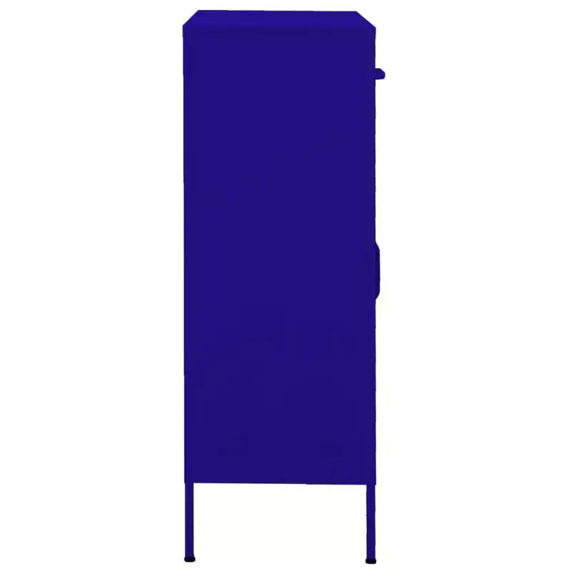 Armoire de rangement en acier, multicolore, 2 portes 1 étagère, montage par une personne