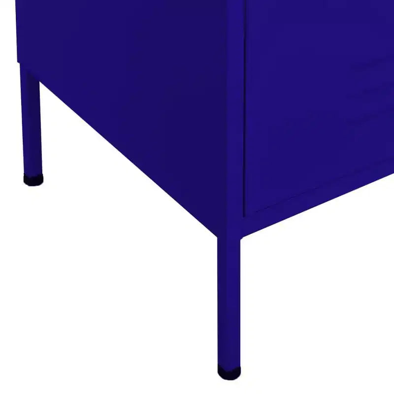 Armoire de rangement en acier, multicolore, 2 portes 1 étagère, montage par une personne