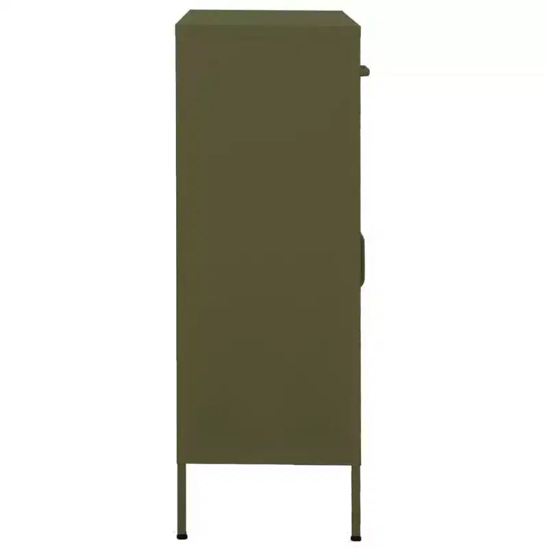 Armoire de rangement en acier, multicolore, 2 portes 1 étagère, montage par une personne