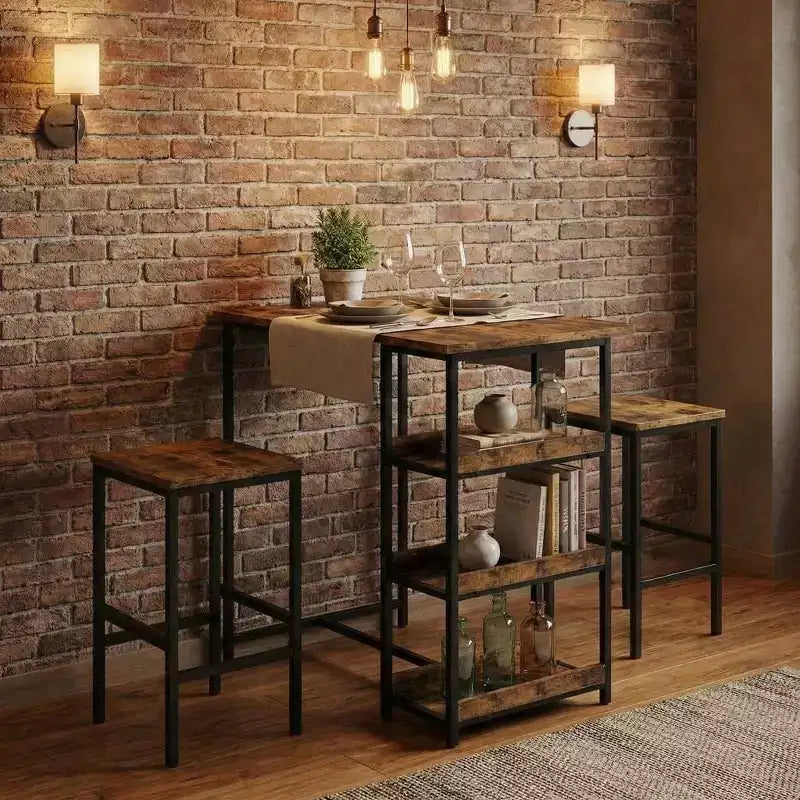 Table haute noire