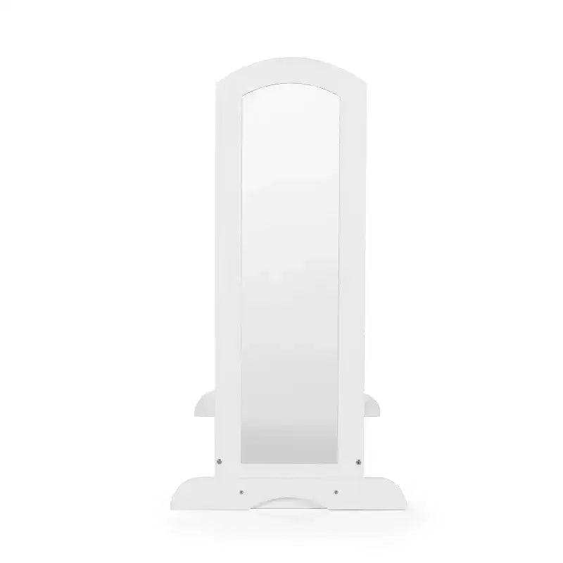 Centre de rangement avec miroir pour déguisements d'enfants – Gris / Lavande / Naturel / Rose / Blanc – 1 enfant
