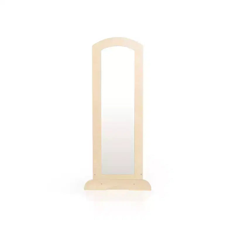 Centre de rangement avec miroir pour déguisements d'enfants – Gris / Lavande / Naturel / Rose / Blanc – 1 enfant
